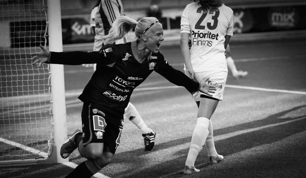 Pernille Harder — Portrait I, portrait by Johnny Gustavsson