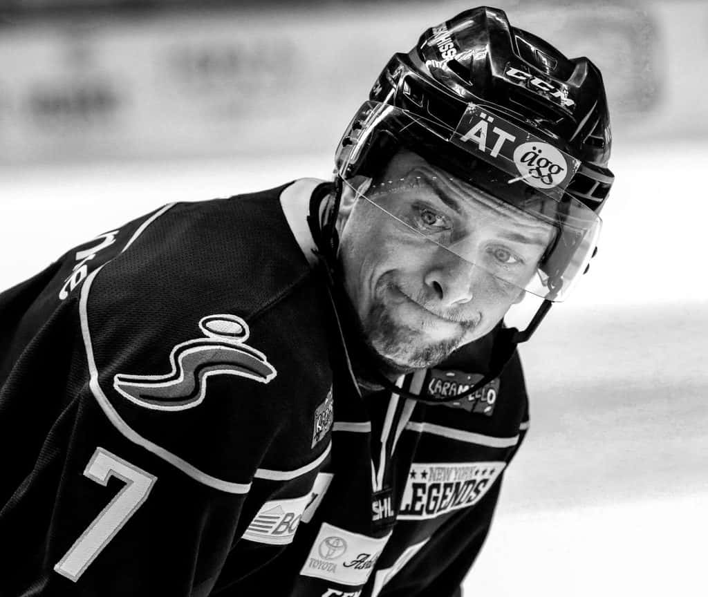 Magnus Johansson, captain LHC, portrait by Johnny Gustavsson