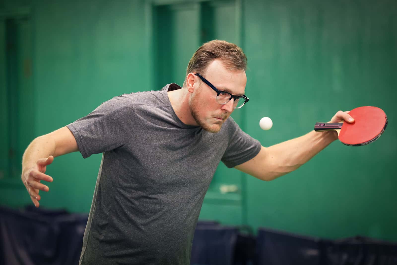 Table tennis — how much fun is that?