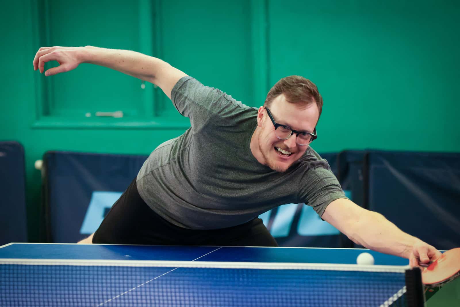 Table tennis — how much fun is that?