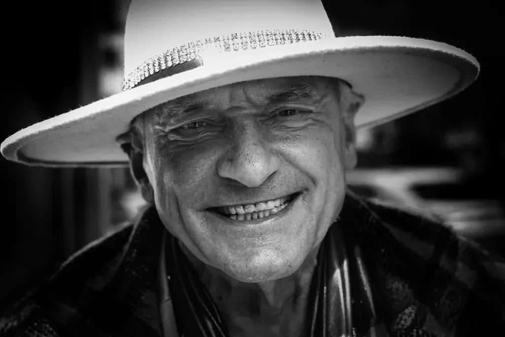 Mystery man in Munich, portrait by Johnny Gustavsson