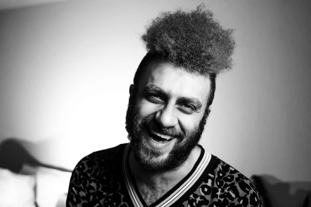 Navid Divana, portrait by Johnny Gustavsson
