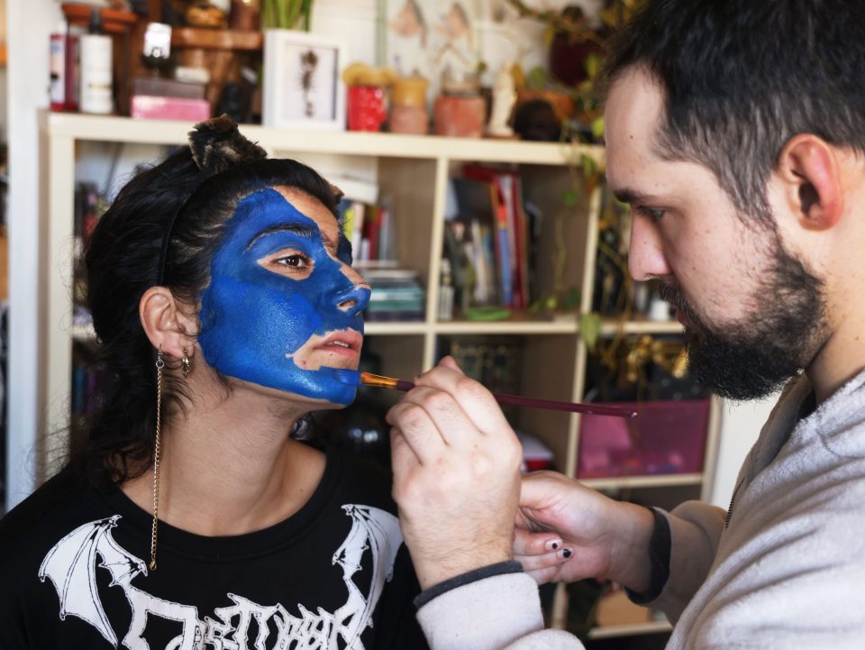 Kali Ma, the goddess of death, is terrifying and amazing