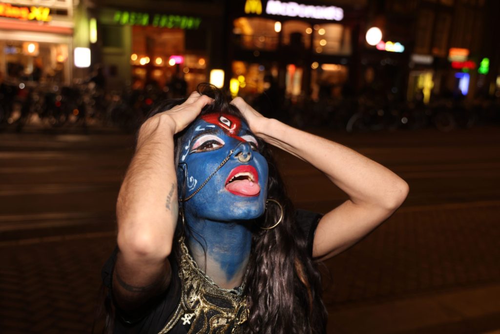 Kali Ma, the goddess of death, is terrifying and amazing